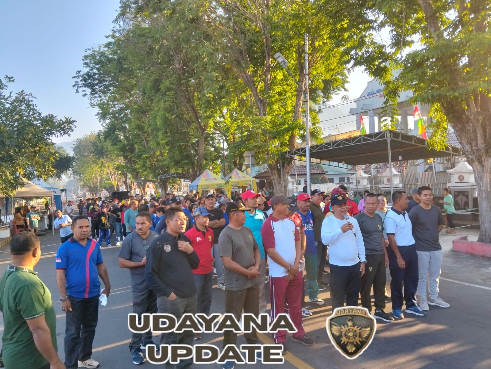 Pasi Ops Kodim 1602/Ende Hadiri Kegiatan PKK Se-Kabupaten dalam Rangka Ende Vaganza