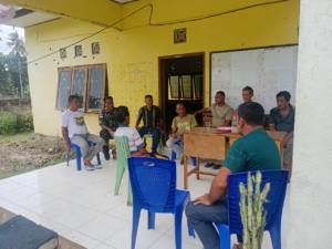 Babinsa Oebatu Fasilitasi Mediasi Pembukaan Jalan Usaha Tani di Dusun Kondamuri