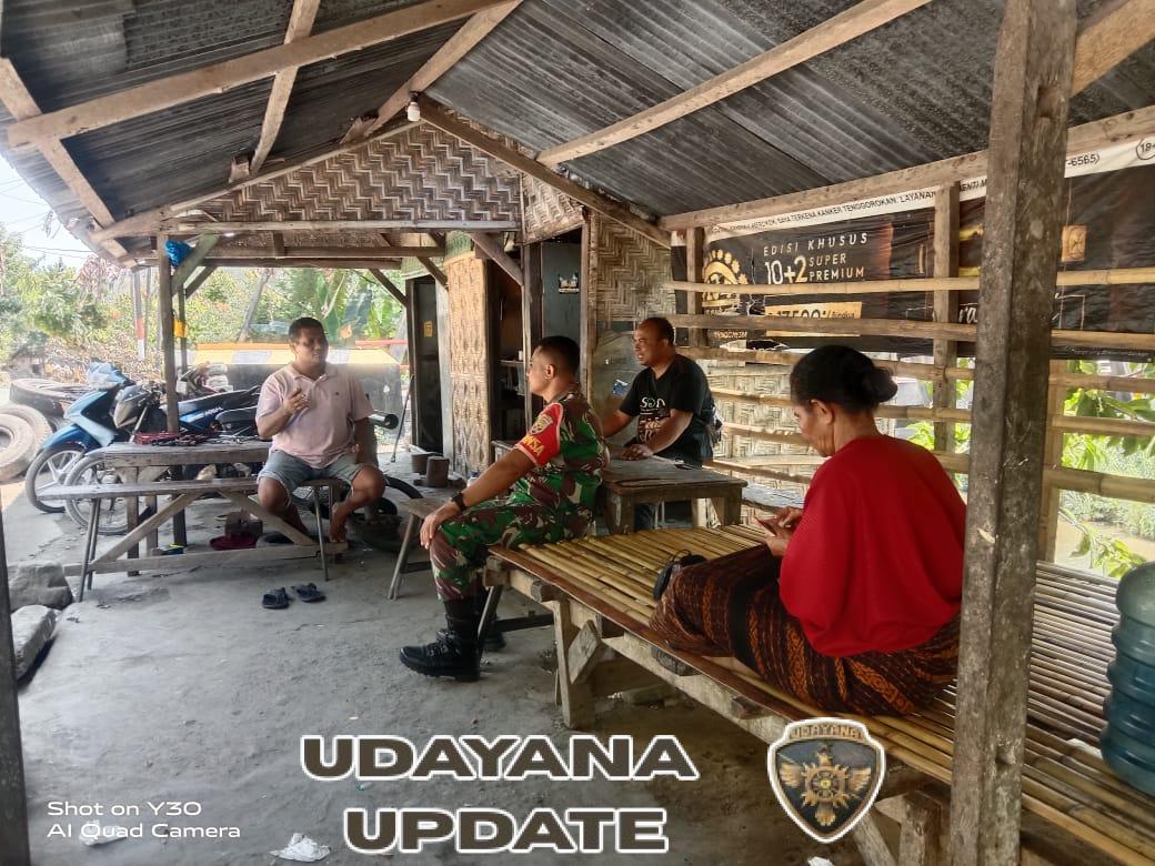 Babinsa Hadir di Tengah Masyarakat, Dengarkan Keluhan dan Jaga Keamanan Wilayah