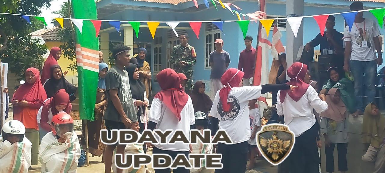 Babinsa dan Warga Anaraja Bersinergi dalam Rangkaian Lomba Kemerdekaan