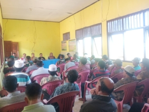 Personil Pos Ramil Wera Hadiri Sosialisasi Optimalisasi Lahan Pertanian di Ambalawi