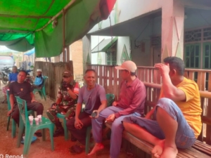 Babinsa Koramil Monta Ajak Warga Jaga Kondusifitas dan Harmoni di Desa