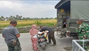 Kodim Tabanan-Bulog Konsisten Hadirkan Beras SPHP untuk Masyarakat Tabanan