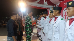 Kebersamaan TNI-Polri Warnai Penutupan Rangkaian Kegiatan HUT RI ke-80 di Kecamatan Alas