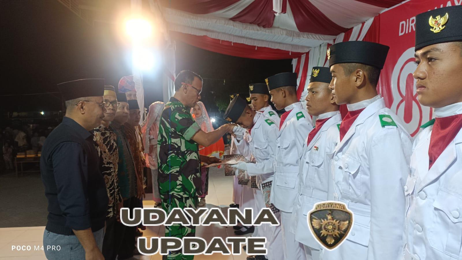 Kebersamaan TNI-Polri Warnai Penutupan Rangkaian Kegiatan HUT RI ke-80 di Kecamatan Alas