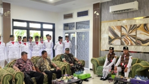 Penjemputan Anggota Paskibraka Nasional, Dandim 1603/Sikka Berikan Penghargaan Dan Apresiasi