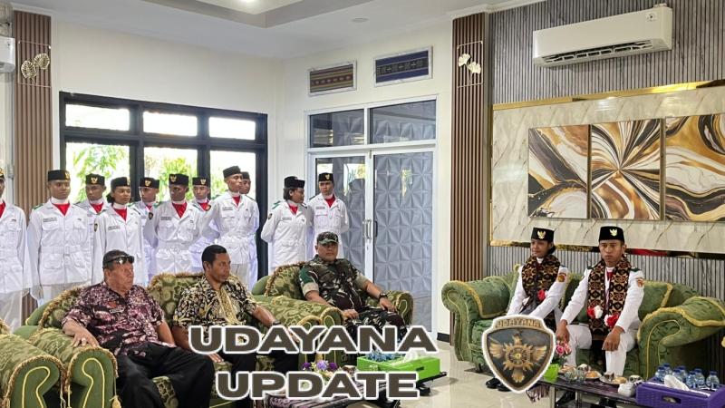 Penjemputan Anggota Paskibraka Nasional, Dandim 1603/Sikka Berikan Penghargaan Dan Apresiasi