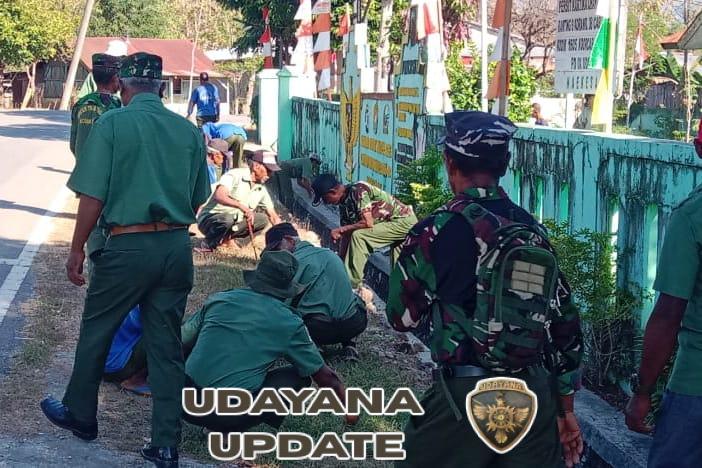 Perkuat Kemanunggalan TNI Rakyat, Koramil Haekesak Apel Bersama Mitra Binaan