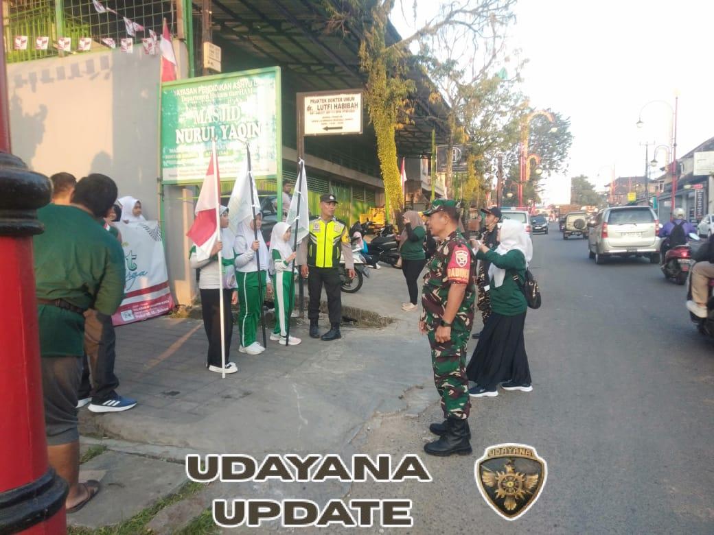TNI-Polri Bersama Masyarakat Sukseskan Jalan Santai HUT Kemerdekaan di Bedulu