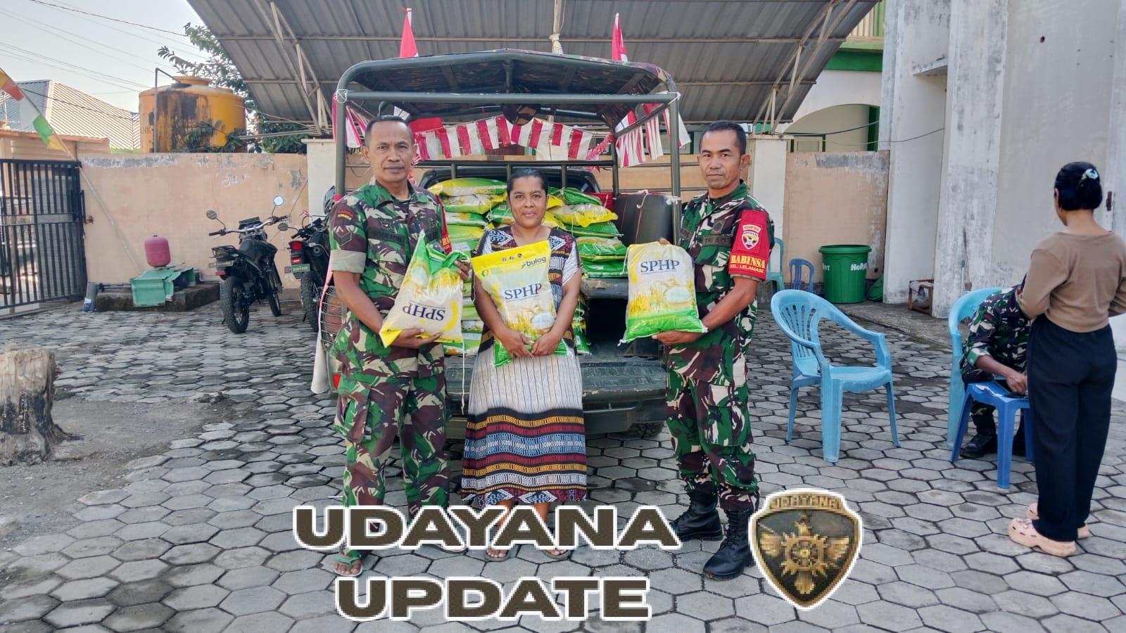 Kolaborasi Kodim 1608/Bima dan Bulog Sukseskan Program Gerakan Pangan Murah