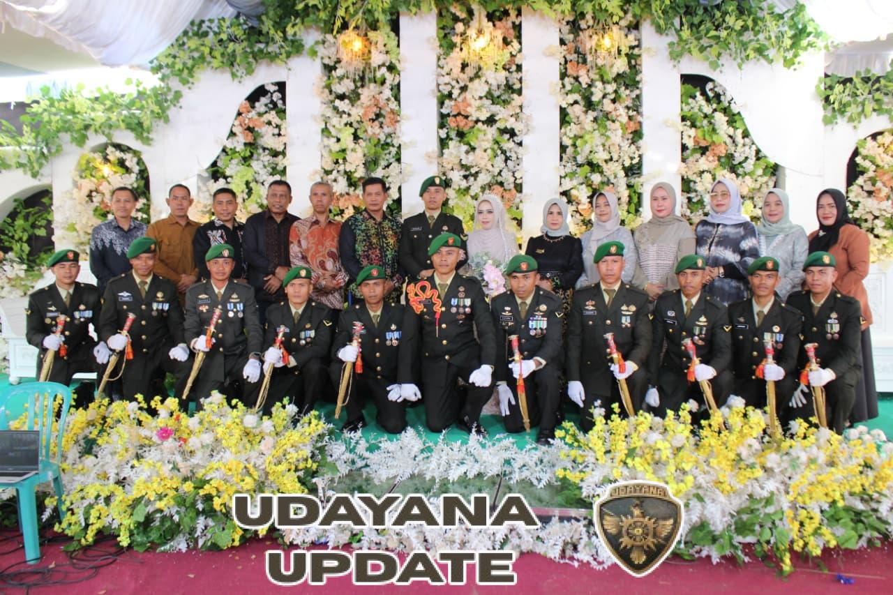 Upacara Sangkur Pora Meriahkan Pernikahan Prajurit Korem 162/WB di Kabupaten Bima