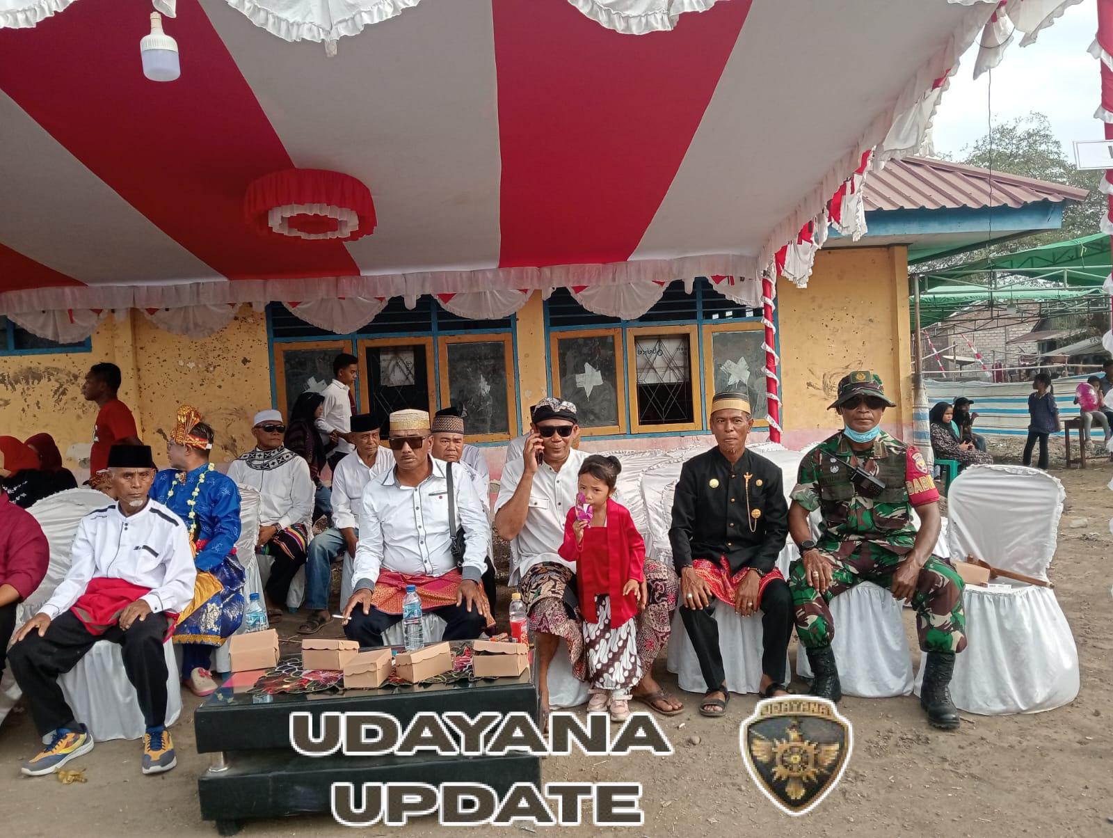 Babinsa Hadir Jaga Keamanan Pawai Budaya Matua