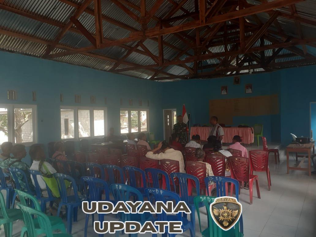 Warga Fatutasu Dapat Pesan Penting dari Babinsa, Jaga Lingkungan, Bangun Desa Bersama