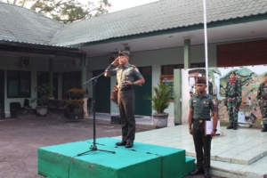 Kodim Tabanan Laksanakan Upacara Hari Senin, Dandim Tekankan Tugas dan Tanggung Jawab Prajurit