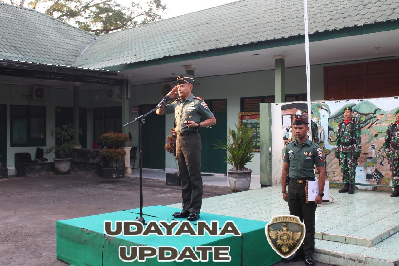 Kodim Tabanan Laksanakan Upacara Hari Senin, Dandim Tekankan Tugas dan Tanggung Jawab Prajurit