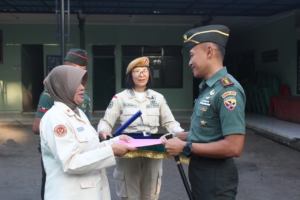 ASN Kodim Tabanan a.n Lasinem Resmi Purna Tugas, Upacara Dipimpin  Langsung Oleh Dandim