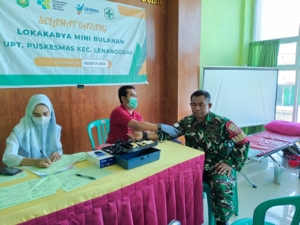 ‎Kepedulian Nyata Koramil 1607-03/Ropang, Anggota Ikut Sumbangkan Darah