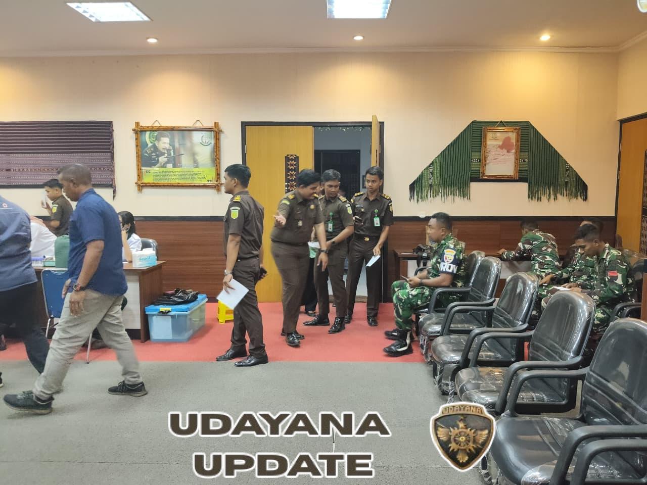 Kodim 1603/Sikka Hadiri Kegiatan Donor Darah dalam Rangka Menyambut Hari Lahir Kejaksaan RI