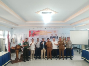 Kodim 1614/Dompu Hadiri Rakerkab KONI 2025, Dukung Prestasi Olahraga Daerah