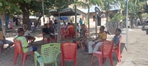 Babinsa Koramil 1618-03/Insut Gencarkan Komsos, Ajak Warga Bersinergi Jaga Keamanan Desa