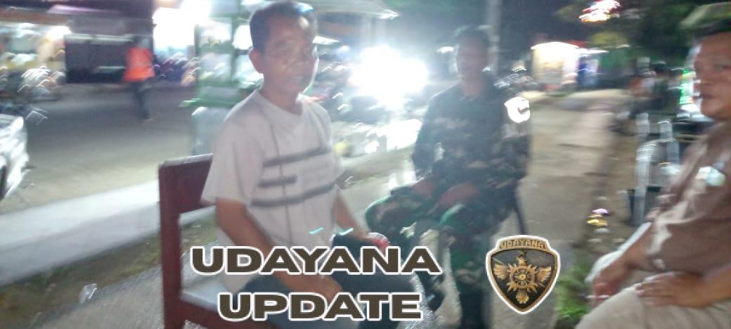 Babinsa Koramil 1628-01/Taliwang Rutin Gelar Patroli Malam Bersama Warga