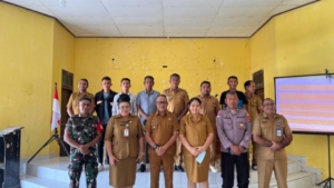 Babinsa Hadiri Rapat Koordinasi dan Evaluasi Penanganan Stunting