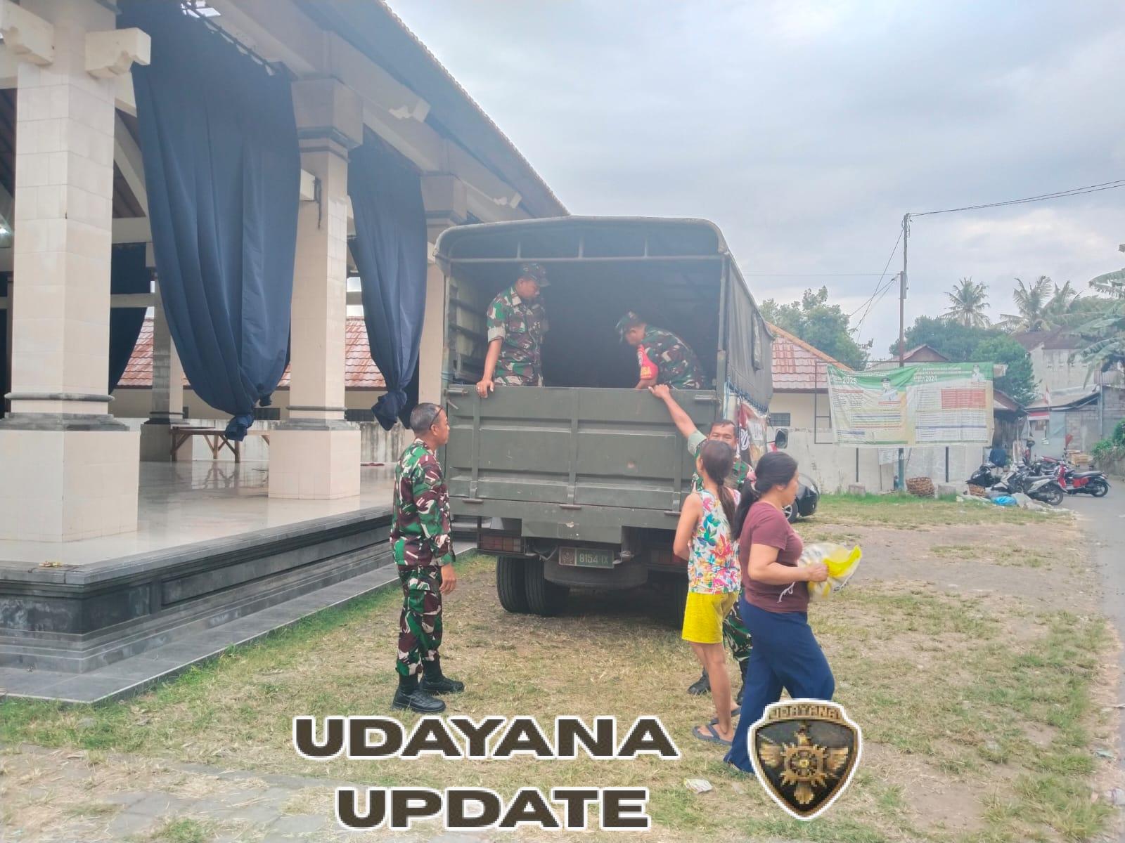 Warga Antusias Sambut Pangan Murah Kodim 1616/Gianyar, Harga Beras Lebih Terjangkau