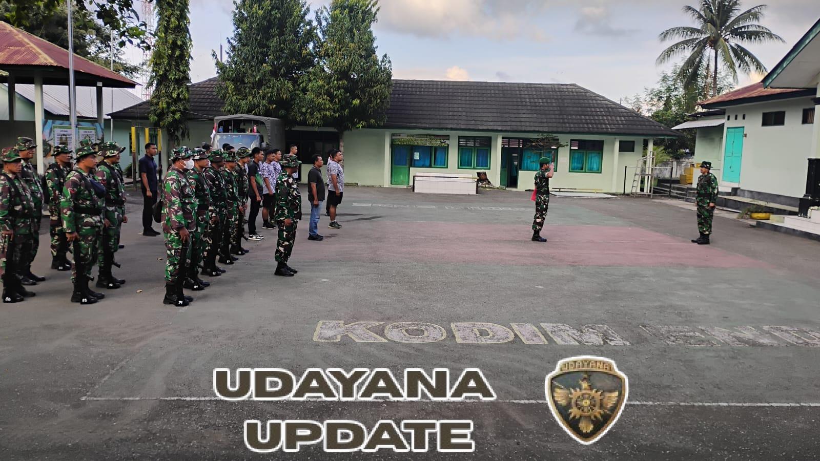 Apel Pagi Kodim 1602/Ende: Prajurit Siap Laksanakan Korvei dan Latihan Menembak