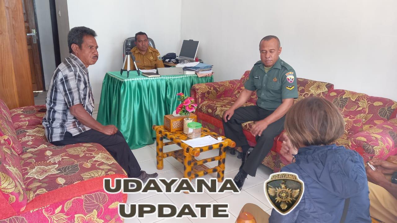 Babinsa Koramil 1621-01/Kota SoE: Pembagian Sembako untuk Warga Desa Kuatae Harus Berjalan dengan Lancar dan Tertib