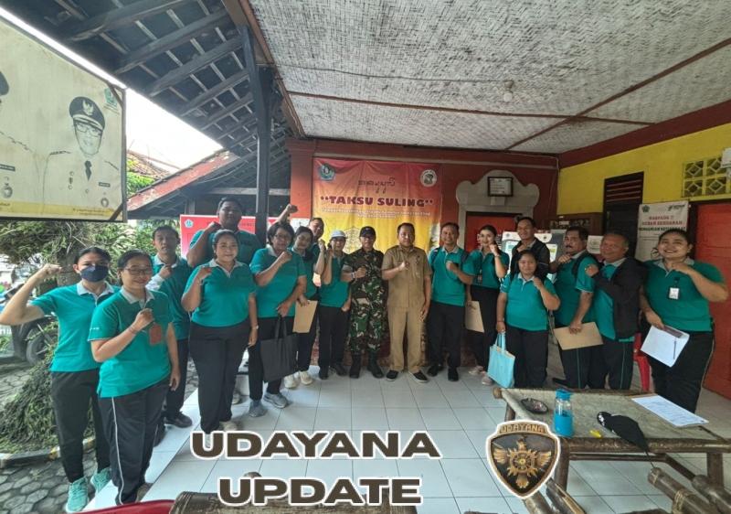 Kelurahan Sumerta Jadi Lokasi Penilaian Lomba Hanpangan Keluarga dan Kebersihan Lingkungan