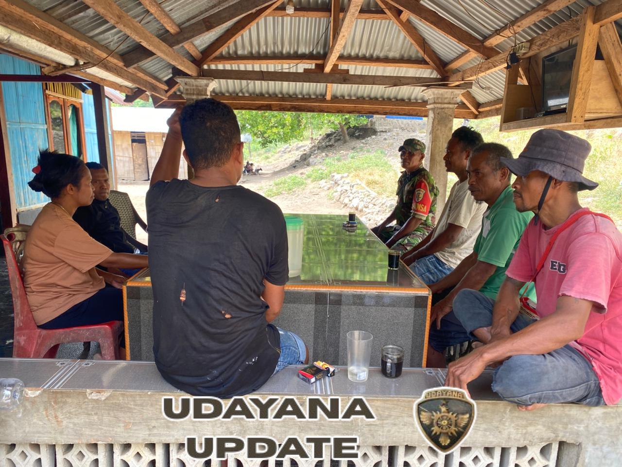 Babinsa Desa Tou Barat Respons Aspirasi Warga Lewat Komsos dan Pengamanan