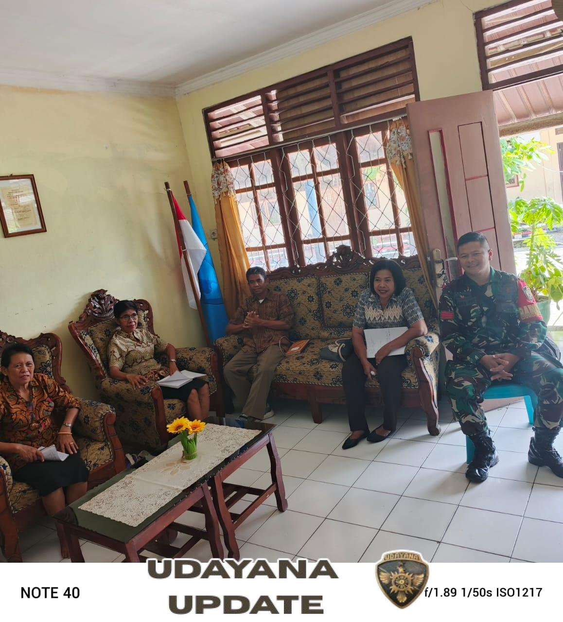 Puldatater di SD Inpres Tetandara, Babinsa Tingkatkan Kemanunggalan TNI-Rakyat