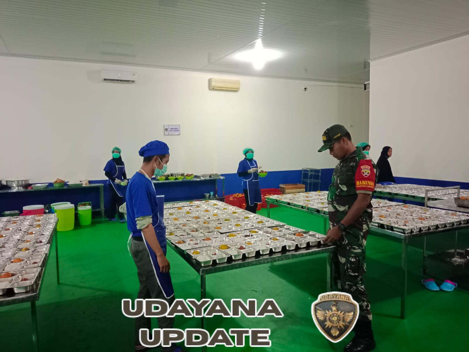 Babinsa Koramil Rasanae Solid Dampingi Pendistribusian Makan Bergizi Gratis di Kota Bima