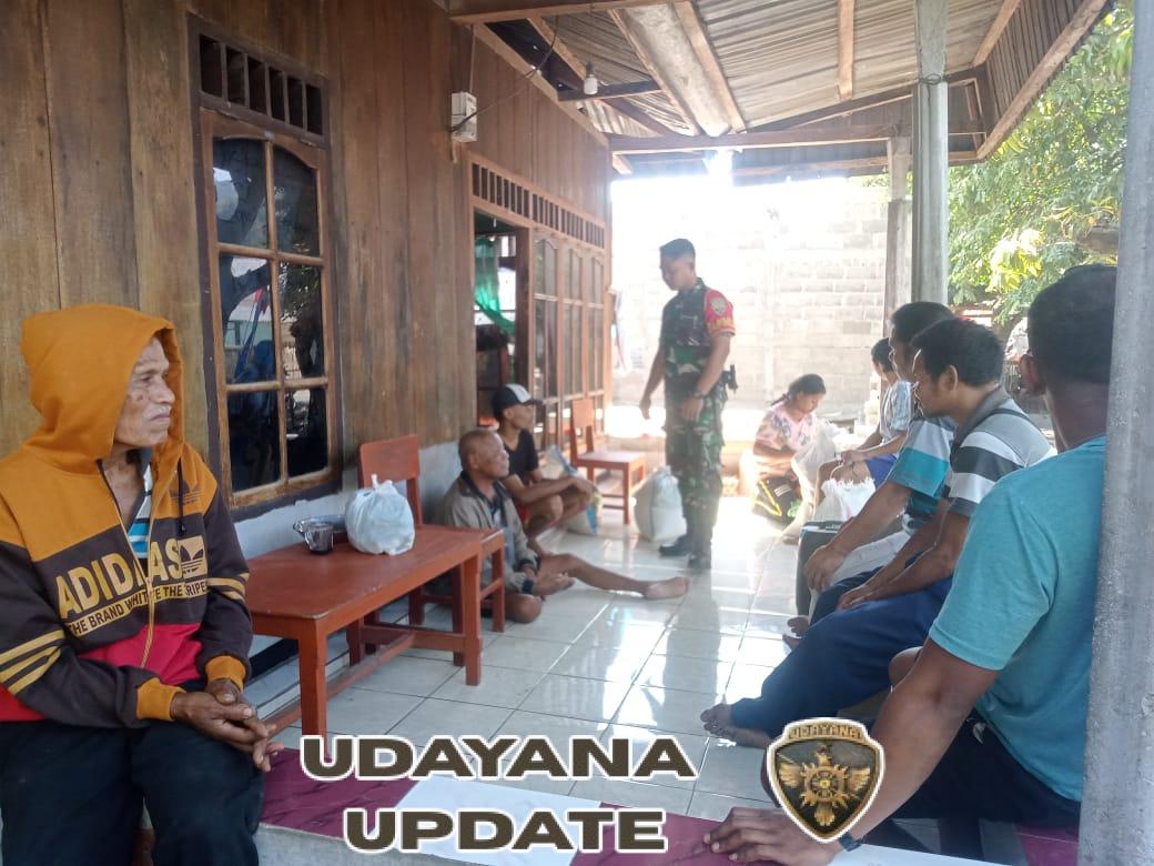 TNI Hadir di Tengah Rakyat: Babinsa Laksanakan Tugas di Wilayah Binaan Maurole