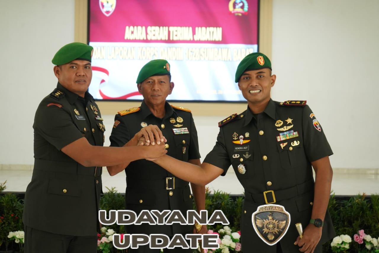 Serah Terima Jabatan Dandim 1628/Sumbawa Barat di Korem 162/Wira Bhakti.