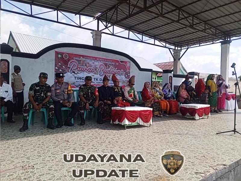 ‎Koramil 1607-09/Utan Kawal Pawai Budaya HUT RI ke-80 di Utan