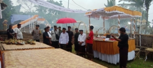 Bupati Klungkung Lihat Kesiapan Ngaben Massal, Babinsa Timuhun Sebut Kepedulian Pemerintah Akan Upacara Yadnya