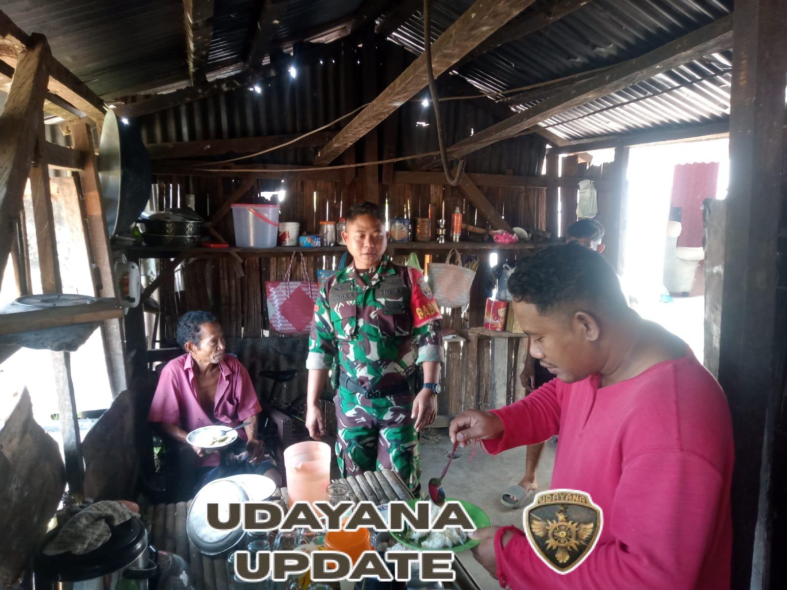 Babinsa 1602-04/Maurole Tingkatkan Sinergi dengan Warga Desa Mausambi