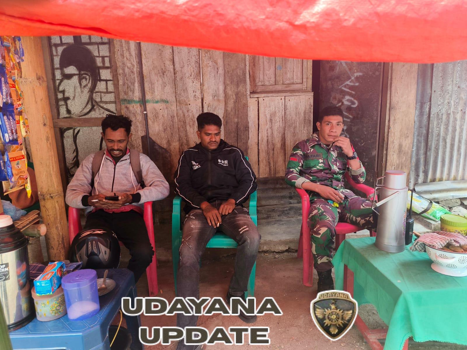 TNI Hadir di Tengah Rakyat: Babinsa Wolowaru Dengarkan Aspirasi Warga Desa Binaan