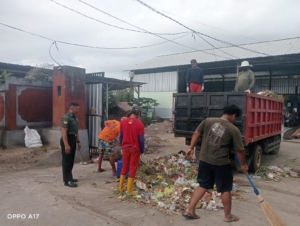 Babinsa Turun ke TPS 3R, Dorong Kesadaran Masyarakat Kelola Sampah