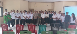 Sinergi Lintas Sektor, Babinsa Ikuti Rapat Evaluasi Program Kesehatan dan Pembangunan di Rote Tengah