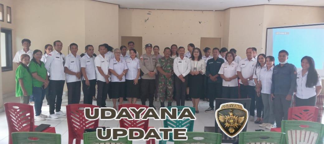 Sinergi Lintas Sektor, Babinsa Ikuti Rapat Evaluasi Program Kesehatan dan Pembangunan di Rote Tengah