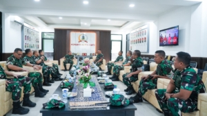 Kasrem 161/WS, Terima Courtesy Call Pangkogabwilhan II Di Makorem 161/WS.