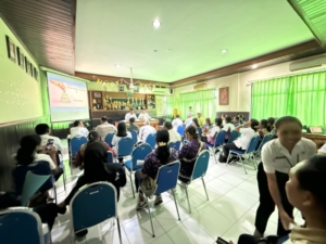 Danramil Klungkung Hadiri Minilokakarya Rakor Lintas Sektor Bidang Kesehatan