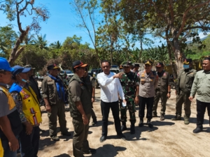 BNPB dan Kodim 1624/Flotim Berkomitmen Percepat Rumah Bantuan untuk Warga Bugalima