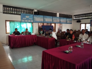 Babinsa Desa Seraya Barat dukung rencana pembangunan skala prioritas.