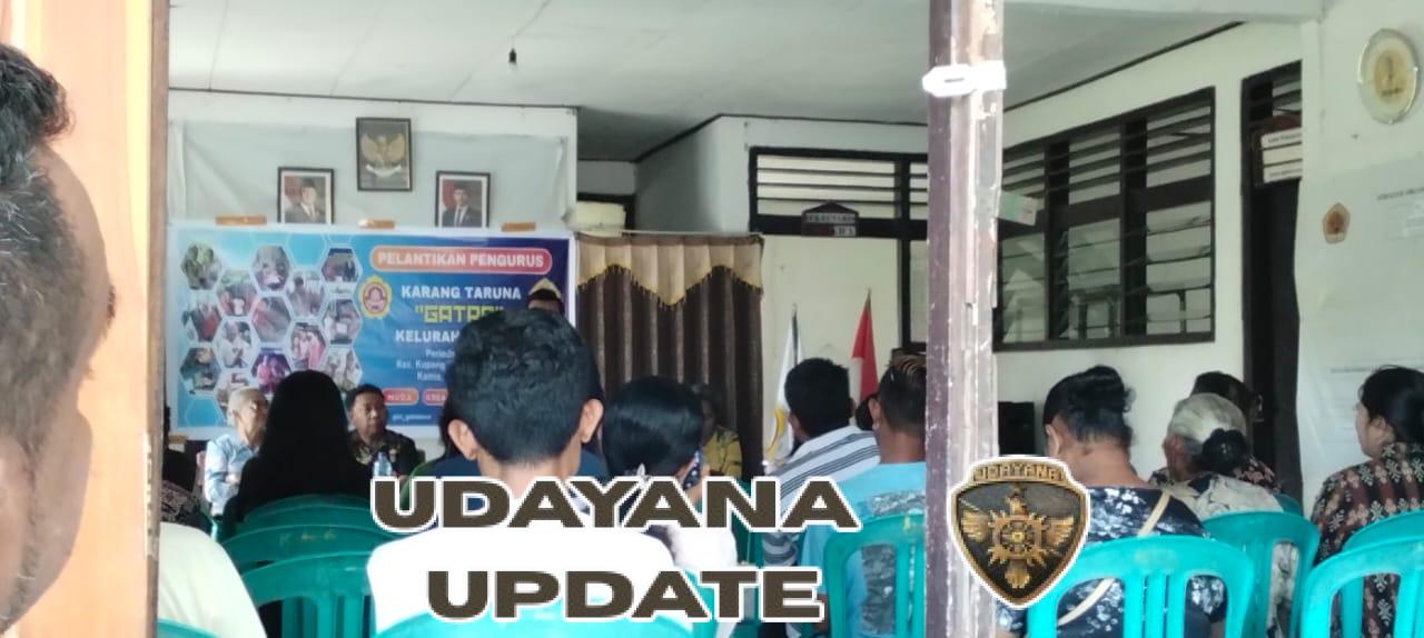 Hadiri Pelantikan Karang Taruna, Babinsa Sertu Yefril: Karang Taruna Harus Ciptakan Kamajuan dan Kesejahteraan