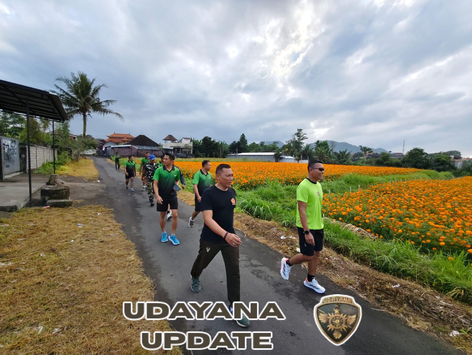 Dandim Klungkung Pimpin Binsik Lari Pagi