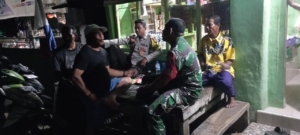 Piket Koramil 1628-02/Sekongkang Gelar Patroli Jaga Kamtibmas Wilayah