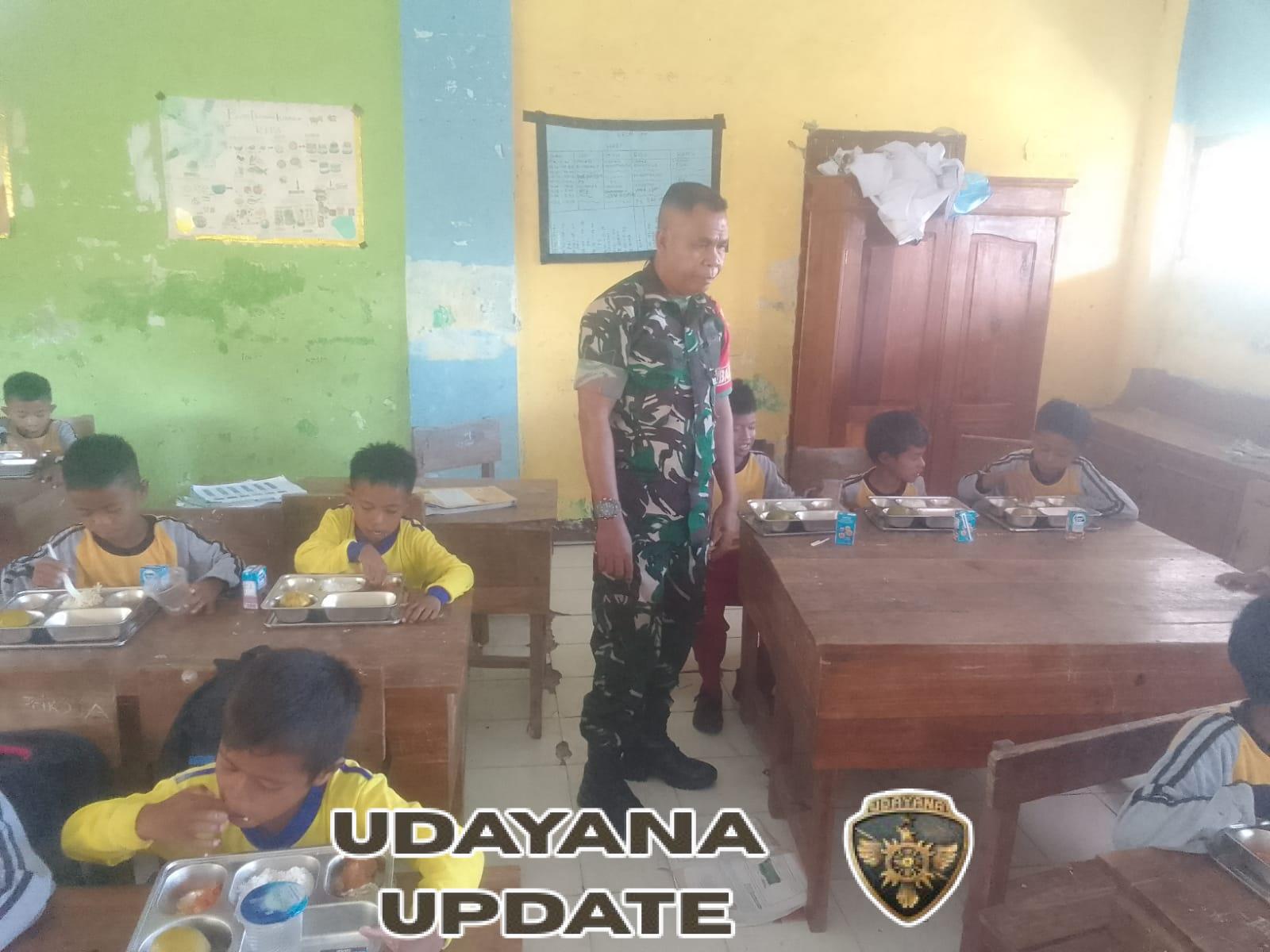 TNI Hadir di Tengah Rakyat, Babinsa Marada Pastikan Program Gizi Lancar